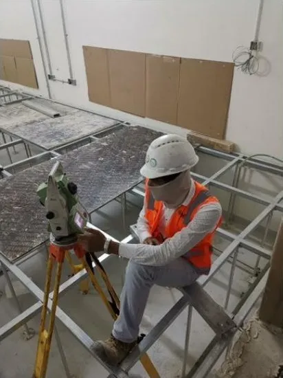 Control equipment marking in a Riyadh Metro room