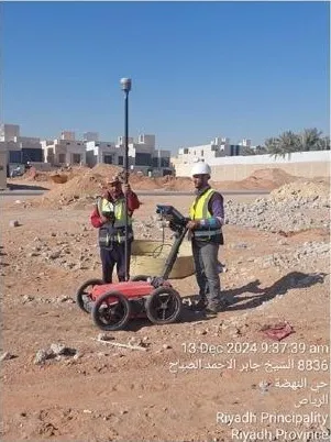 Ground penetrating radar survey for Green Riyadh